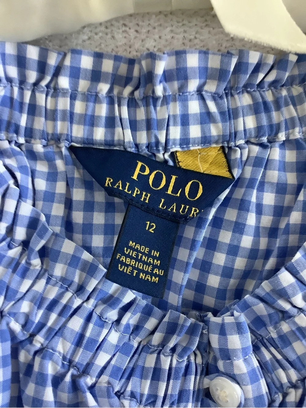 Ralph Lauren Girls’ Playsuit, Size 12, Excellent Condition